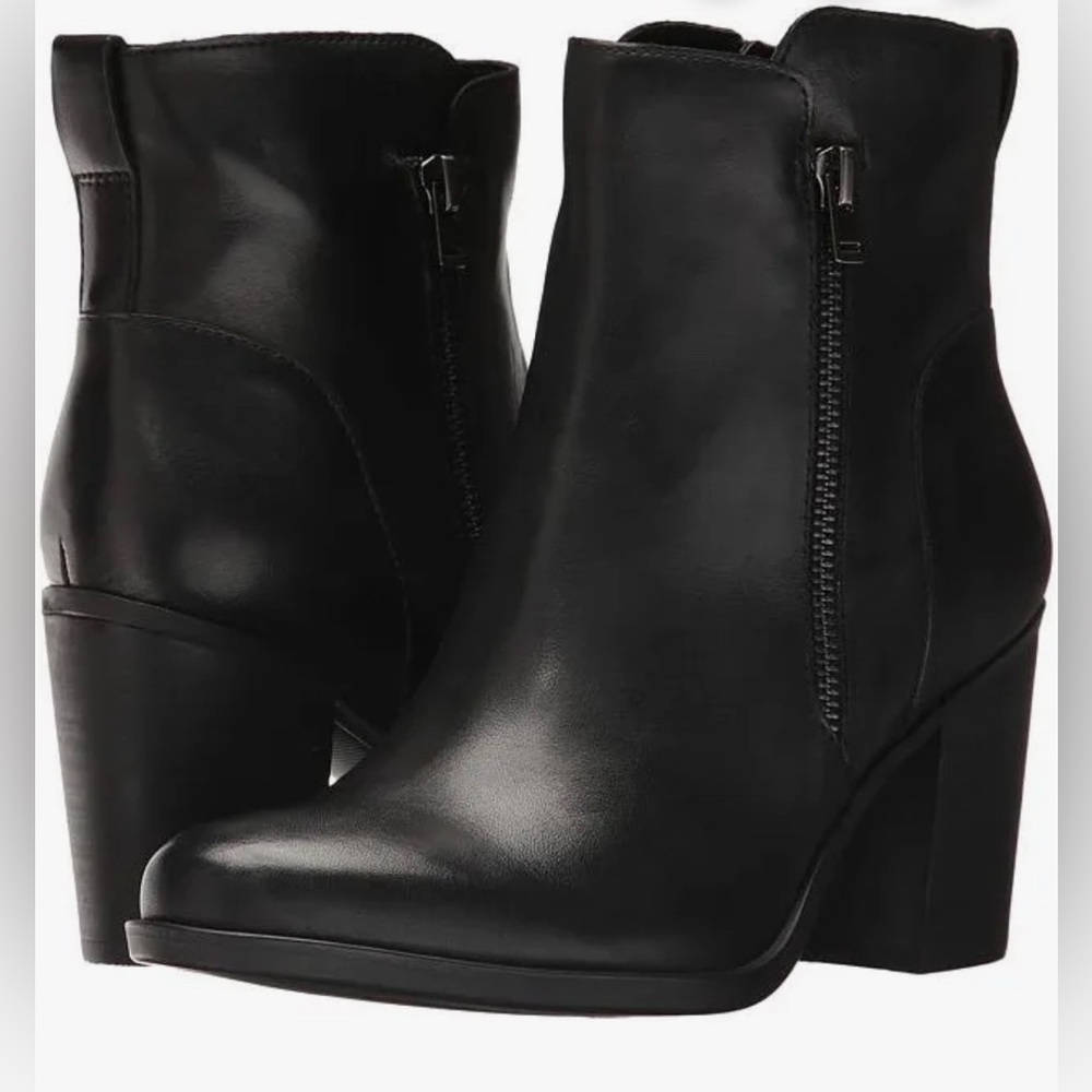 Naturalizer Kala Black Ankle Boots- NWT